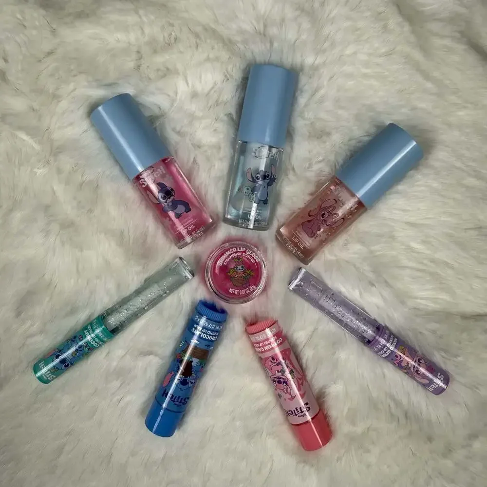 Disney Stitch Collection 8-Piece Scented Lip Care